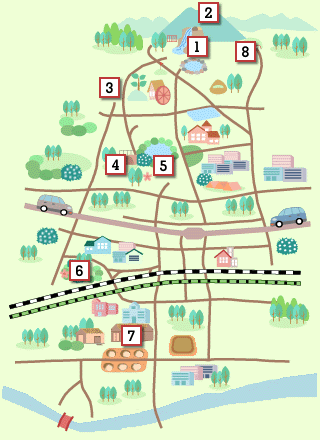 矢巾観光MAP